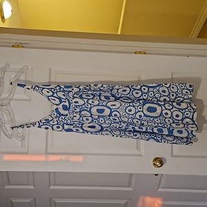 Joe Fresh blue and white dress